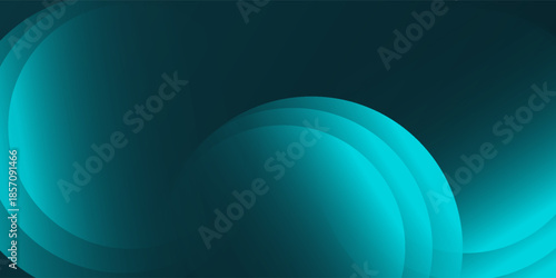 Dark blue abstract background with glowing curve. Shiny blue gradient geometric element. Dynamic curved lines graphic. Modern futuristic technology concept. vector EPS10