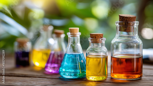 Chemical industry extending to various industries including plastics synthetic fibers petroleum rubber pharmaceuticals dyes, internationalization concept, defocused background, wit