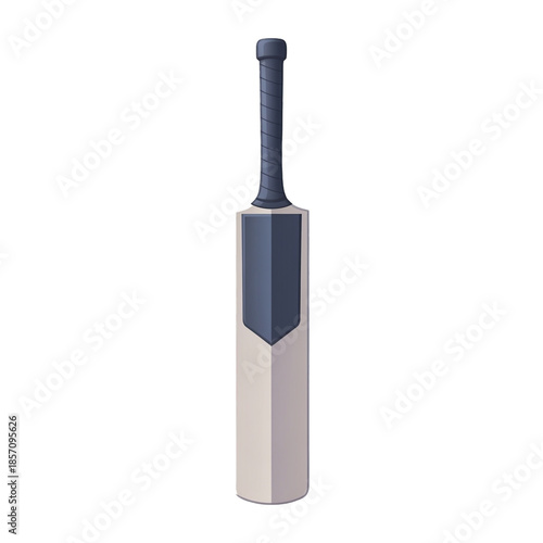Cricket Bat Isolated on White Background A Sporting Essential for Athletes and Enthusiasts