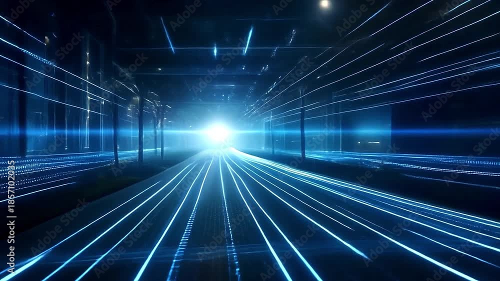 custom made wallpaper toronto digitalTechnological Highway: A captivating long exposure captures a digital corridor of light, an ode to the relentless advance of the modern digital landscape. A pathway into a new era.