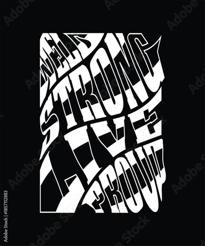Strong welds proud life welding mindset t shirt design