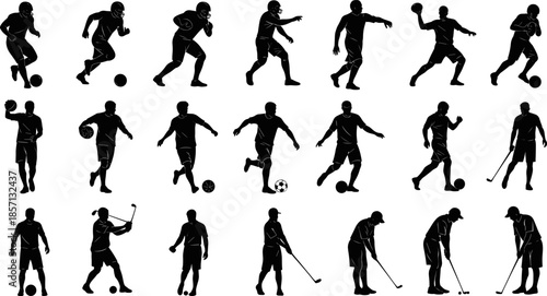 Black silhouette vector wind farm depicting a large group of turbines, representing renewable energy, clean power generation, environmental sustainability, 