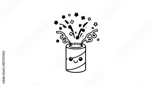 Vector illustration of a glass of champagne and wine with a spring flower bouquet design featuring a decorative plant leaf and blossom art symbol for food and drink