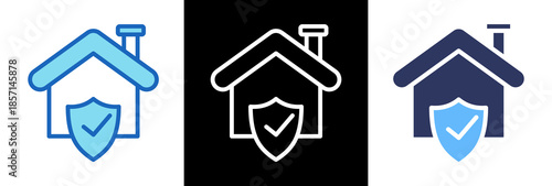 Insurance triplestyle icon