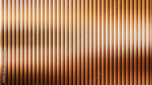 Abstract Vertical Copper Gradient Stripes Background