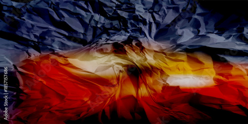 fantasy texture of various shapes colours and gradients, representing gloomyness and despair, nuclear holocaust