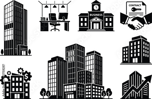 Business and Office Buildings, Contracts, and Workspaces