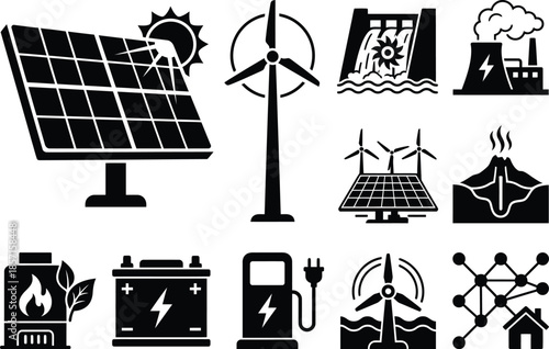 Collection of Renewable Energy and Power Generation