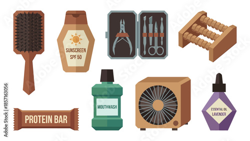 Essential Personal Care and Grooming Products Collection for Health Wellness and Beauty Routines
