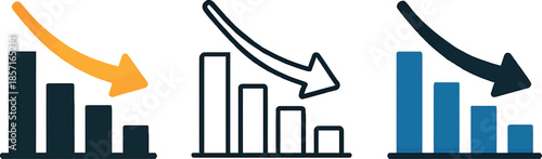 Decreasing Bar Graphs with Arrows