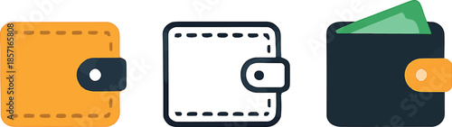 Three Different Wallet Designs