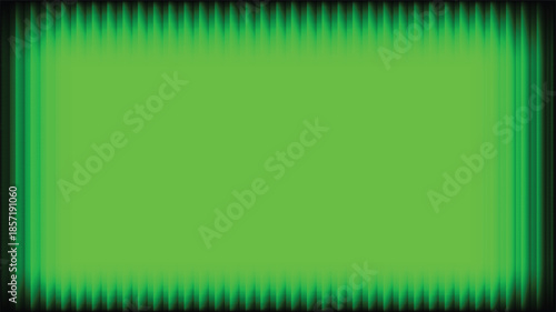 Green Screen Background with Border.