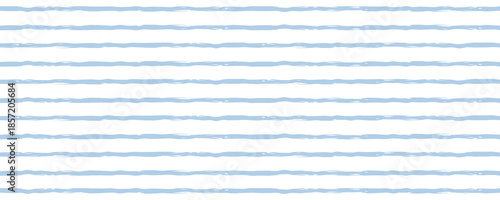 Baby wavy pattern. Nautical background. Hand drawn watercolor sea lines. Cute kids wallpaper. Vector illustration.