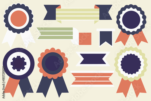 Ribbon collection. Colorful. Eye-catching and adorable.