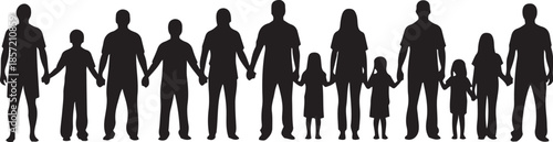 International Day of Human Fraternity – 4 February Vector Illustration