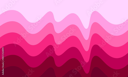 Vibrant pink abstract wave background featuring layered shades of magenta and rose in a flowing, liquid design. Perfect for modern banners, creative backdrops, and feminine aesthetic projects.