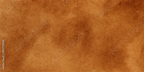 Aged brown leather texture with a vintage grunge pattern creates an antique parchment background featuring a stained and weathered surface for a retro design backdrop