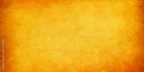 An orange grunge background with an aged paper texture features a vintage stained parchment design on a brown antique surface for a textured ancient wallpaper backdrop