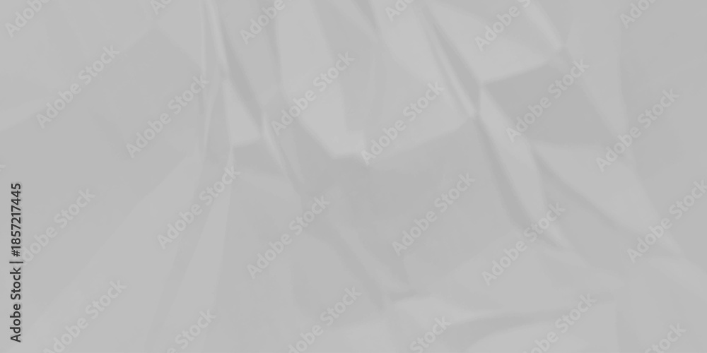 Fototapeta premium white crumpled paper background texture pattern overlay. wrinkled high resolution arts craft and Seamless white crumpled paper.