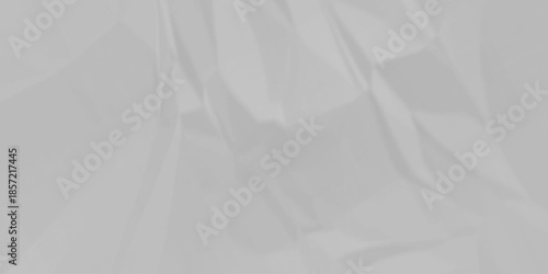white crumpled paper background texture pattern overlay. wrinkled high resolution arts craft and Seamless white crumpled paper.