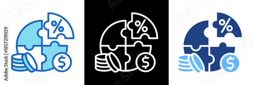 Dividend triplestyle icon