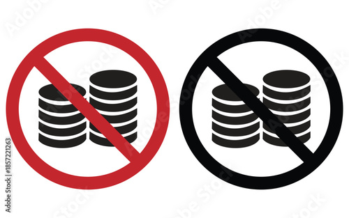 Anti Corruption and Bribery Crime Icon Set Vector Illustration Isolated on White Background