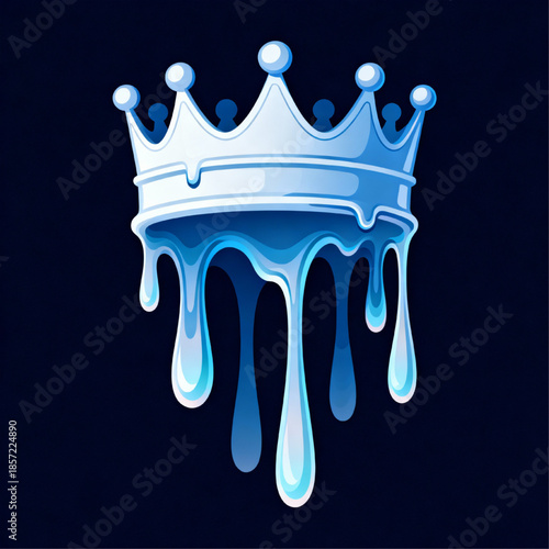 Surreal Melting Crown