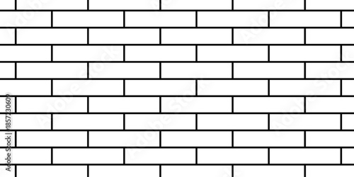 white brick vector illustration texture of the wall with masonry Bricks laid in rows background. architecture construction stone block brick wallpaper. 