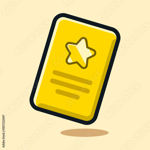 Charter, Award and Gold Bar Digital Illustration