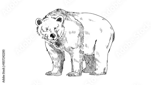 polar bear vector illustration