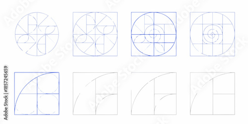Geometric shapes and lines a study of oval and square constructions