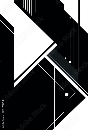 abstract geometric shapes background