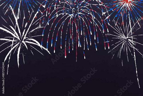 fireworks in the sky