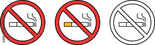 No smoking signs
