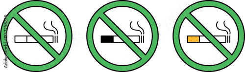 No smoking signs