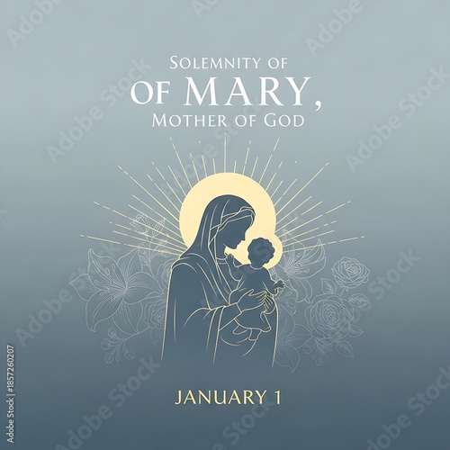 Solemnity of mary, mother of god celebrated on january 1