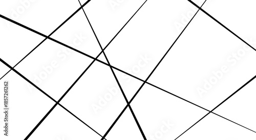 Random chaotic lines abstract geometric patterns of modern design. Random geometric line pattern on a transparent background.
