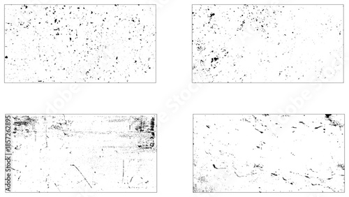 Abstract black and white grunge texture with vertical stripes and distressed details. abstract, splattered , dirty, texture for your design. 
