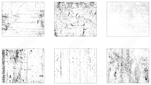 stripes and distressed details. Grunge Urban Backgrounds set. Texture Vector. Dust Overlay Distress Grain.