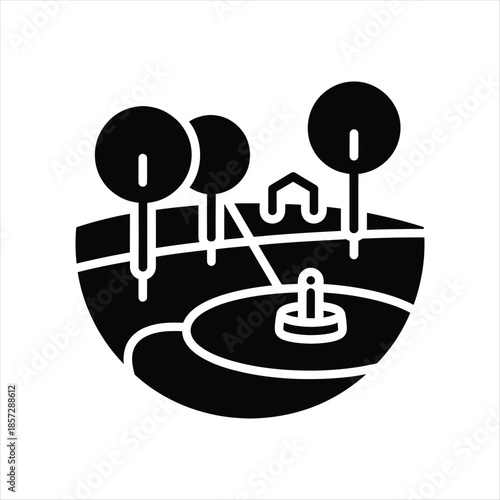 Minimalist boat with oars and electric motor on water