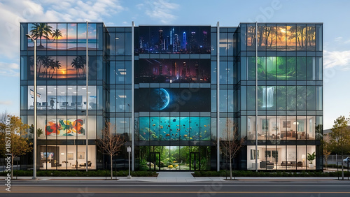 Dynamic Building Displays