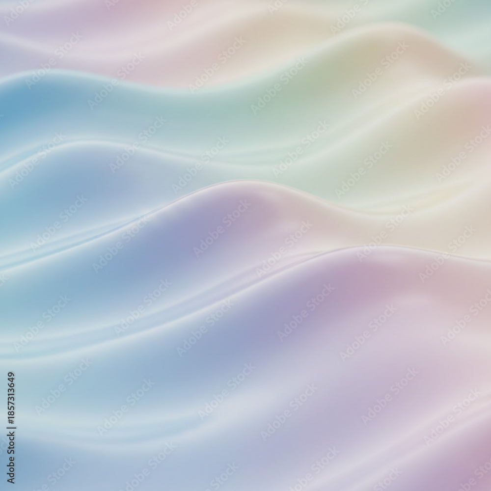 Obraz premium 웨이브 파스텔 그라데이션 배경