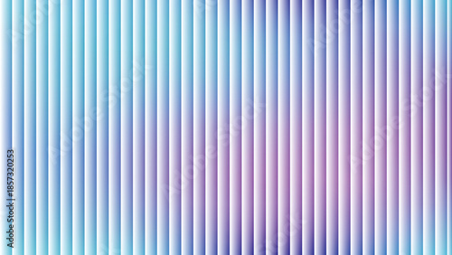 Glass ripple texture with dark gradient background and lilac light streaks. Futuristic distortion, moody abstract glow, reeded vertical blur. Vector illustration