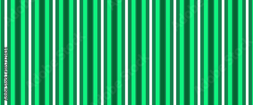 Vintage green candy cane stripes Christmas holiday Vector Pattern. Retro french horizontal ticking stripes green white seamless pattern.