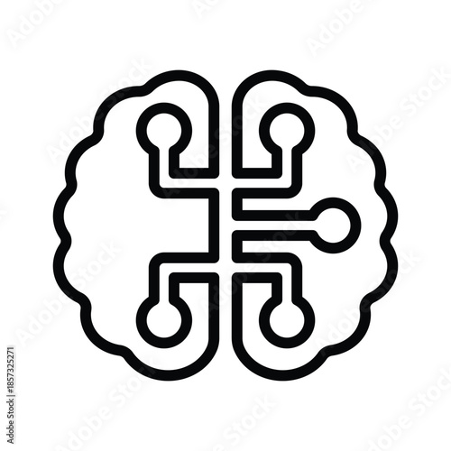 Artificial intelligence icon
