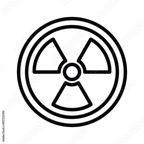 Hazard nuclear icon