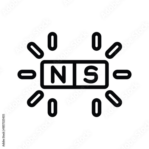 Magnetic fields icon