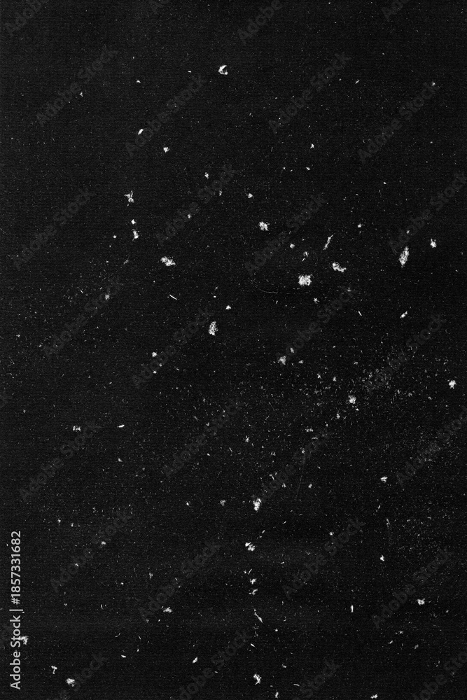 Obraz premium Scattered White Dust Particles Grunge Overlay Texture