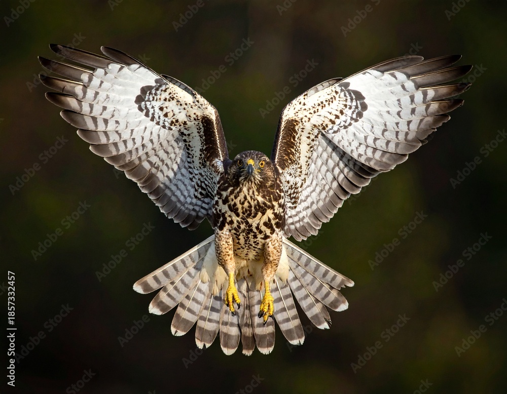 Fototapeta premium Majesty in Flight hawk