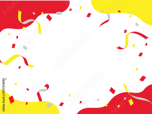 アニーバーサリー背景イラスト